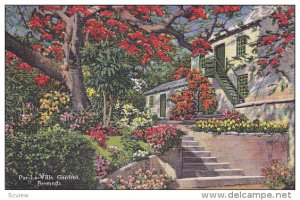 BERMUDA, 1930-1940's; Par La Ville Gardens