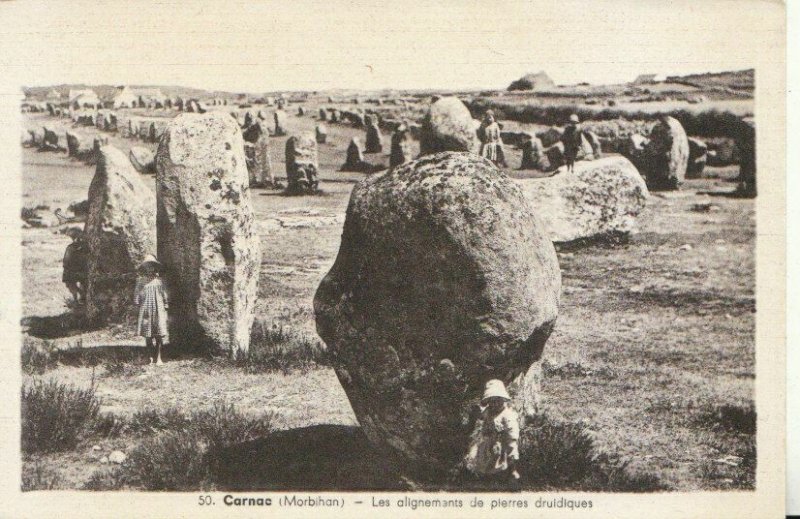 France Postcard - Carnac - Les Alignements De Pierres Druidiques - Ref TZ7913 