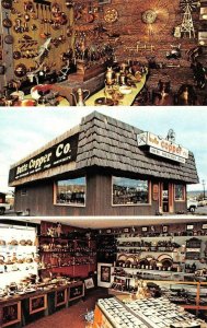 MT, Montana  BUTTE COPPER CO Gift Shop & Interior  ROADSIDE  Chrome Postcard