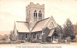 Jay Gould Memorial Church - Roxbury in the Catskills, New York