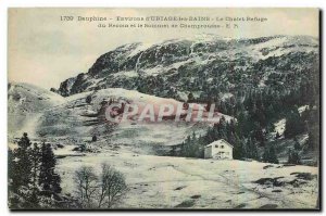 Old Postcard Dauphine Surroundings Uriage les Bains Chalet Refuge Nook and th...