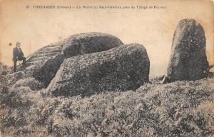 BR43447 Pontarion la pierre au neuf gardins pres du village de persets    France