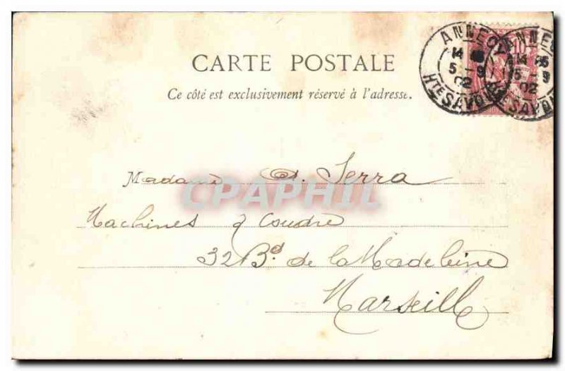 Postcard Old Annecy Chateau de Nemours