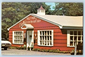 1960 Marmora New Jersey NJ Postcard C Holly's Country Gift Shop Route 9 Building