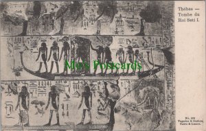 Egypt Postcard - Thebes, Tombe Du Roi Seti I -   RS34258