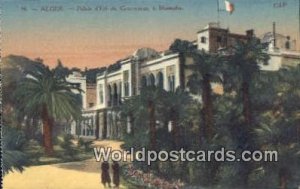 Palais d'Ete du Gouverneur, a Mustapha Alger Algeria, Africa, Unused 