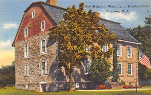 Dey Mansion Paterson NJ Washington Headquarters Unused 