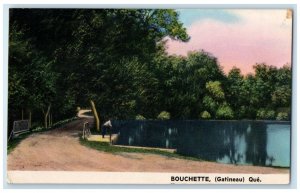 1955 River View Bouchette (Gatineau) Quebec Canada Vintage Posted Postcard