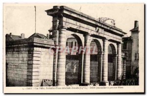 Dax Old Postcard The fountain of Nehe & # 39eau mineral hot