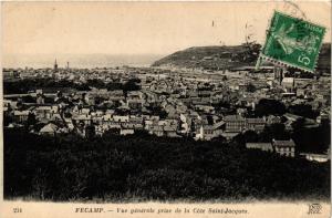 CPA FÉCAMP-Vue générale prise de la Cote St-Jacques (347685)