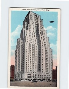 Postcard Hotel New Yorker New York City New York USA