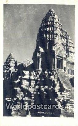 Real Photo Angkorwat Angkorwat Cambodia, Khmer Unused 