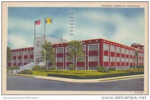 Ohio Akron Goodyear Research Loboratory 1961