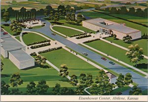Eisenhower Center Abilene Kansas Postcard PC366