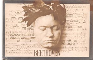 Beethoven Black paper on back 