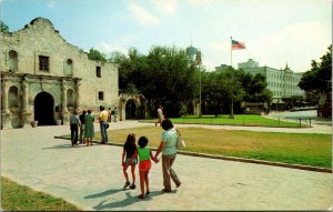 Vtg The Alamo Menger Hotel & Moter Inn San Antonio Texas TX Unused Postcard