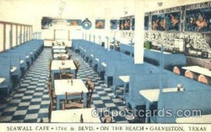 Seawall Cafe, Galveston Texas, USA Unused 