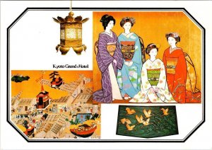 Kyoto, Japan  KYOTO GRAND HOTEL  Artist's Rendition Advertising  4X6 Postcard