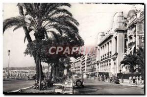 Postcard Modern Nice Promenade Des Anglais Palais De La Mediterranee