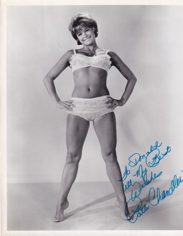 Patti Chandler How To Stuff A Wild Bikini Beach Hand Signed Photo