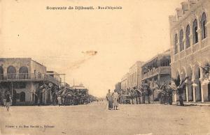 BR57001 Djibouti rue d abyssinie    Africa
