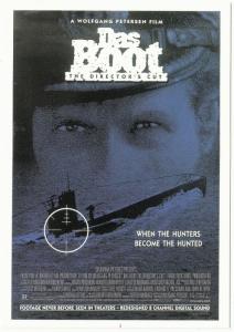 Postcard of Das Boot World War II Submarine German Movie