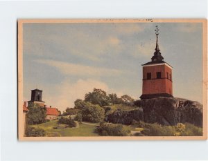 Postcard Borgarberget, Nyköping, Sweden