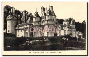 Old Postcard Rigny Usse Chateau