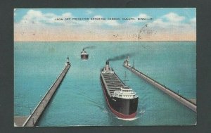 1936 PPC Iron Ore Freighter Delivering Iron Ore To Duluth MN