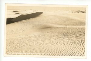 NM - Alamogordo. White Sands Nat'l Monument, Wind-Rippled Dunes RPPC