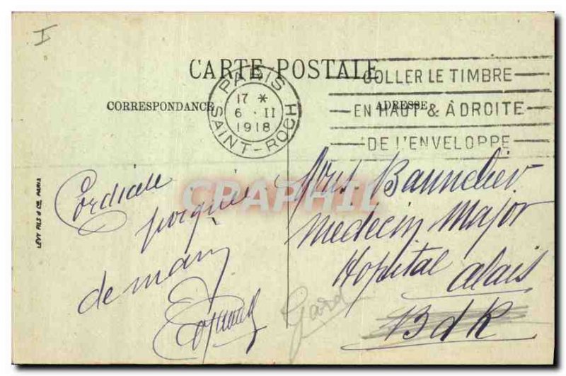 Postcard Old Paris La Madeleine