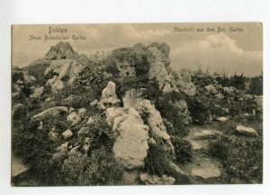 491664 Germany Berlin Dahlem Botanical Garden Vintage postcard