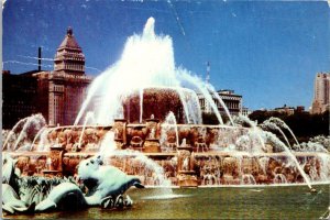 Illinois Chicago Grant Park Buckingham Fountain