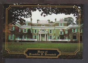 FDR Home Hyde Park NY Postcard BIN 1516