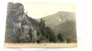 France, Le Mont Dore Entree des Gorges d'Enfer, Vintage Postcard