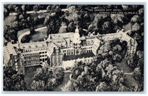 1944 Aerial View Garden City Hotel Garden City Long Island New York NY Postcard