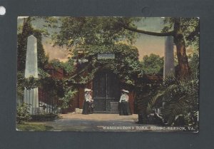 Ca 1909 Post Card Phototype Mount Vernon Vi Washingtons Tomb
