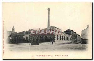 Old Postcard Bourbonne les Bains Sante Army Military Hospital
