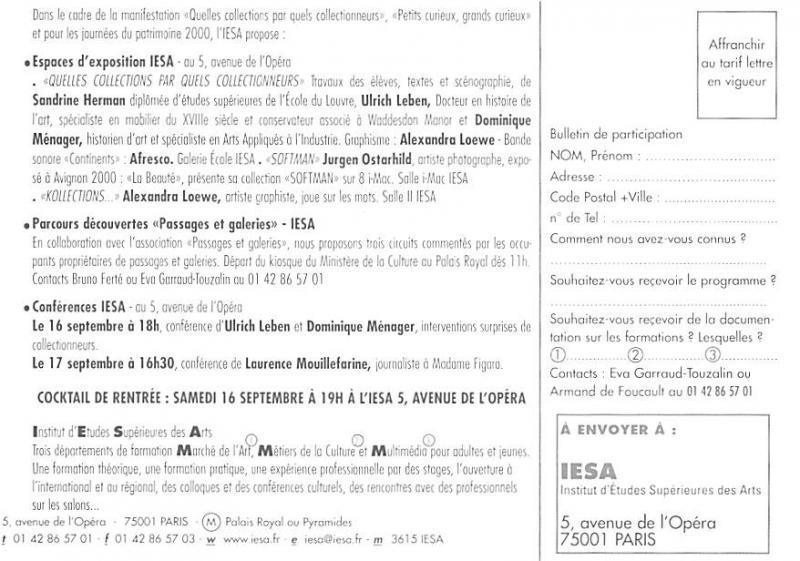 IESA Journees du Patrimoine - 