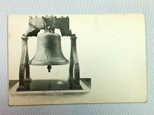 Vintage Postcard 1900's Liberty Bell Philadelphia PA Pennsylvania