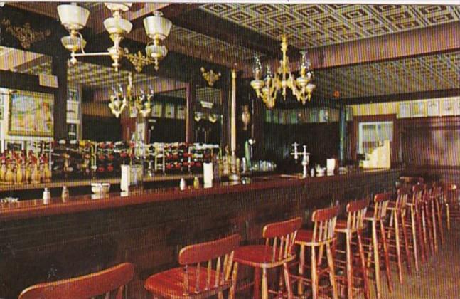 Vermont Weston Gold and Mahogany 1885 Lunch Bar & Soda Fountain Vermont C...