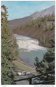 Bow Falls on the Bow River, Below the Banff Springs Hotel, Banff, Alberta, Ca...
