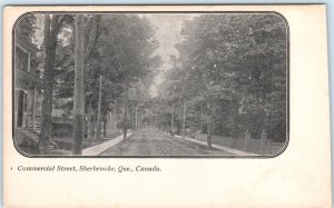 SHERBROOKE, QUEBEC  Canada   COMMERCIAL STREET Scene  ca 1900s UDB   Postcard