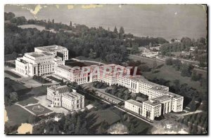 Modern Postcard View Aerlenne Geneva Palace of Nations