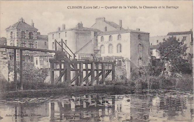 France Clisson Quartier de la Vallee la Chaussee et le Barrage