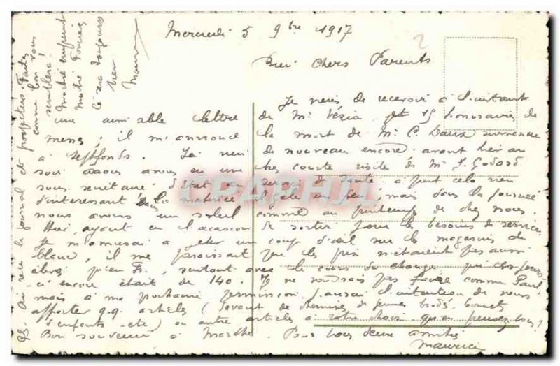 Old Postcard F Tiziano e Faruffini the Figlie