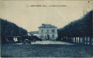 CPA gouvieux City Hall and the place (1208063) 