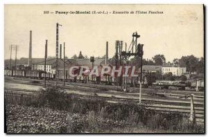 Old Postcard Plant Industry Parsy Monial Set the & # 39usine Fauchon