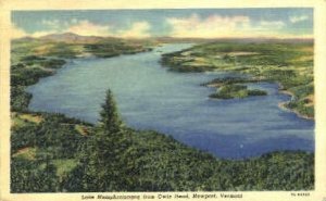 Lake Memphremagog - Newport, Vermont VT Postcard