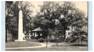 1950 View Of Monument Park Pavilion Farmington Maine ME Posted Vintage Postcard